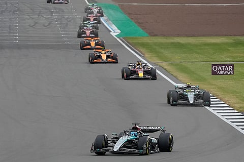 Mercedes driver George Russell